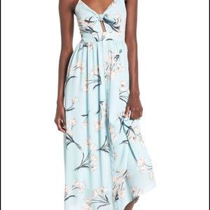 Tie Front Midi Dress- Soprano